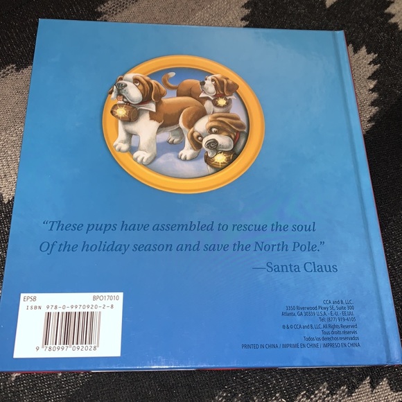 The Elf on the Shelf: A Christmas Tradition Elf Pets St. Bernard book - Picture 2 of 3